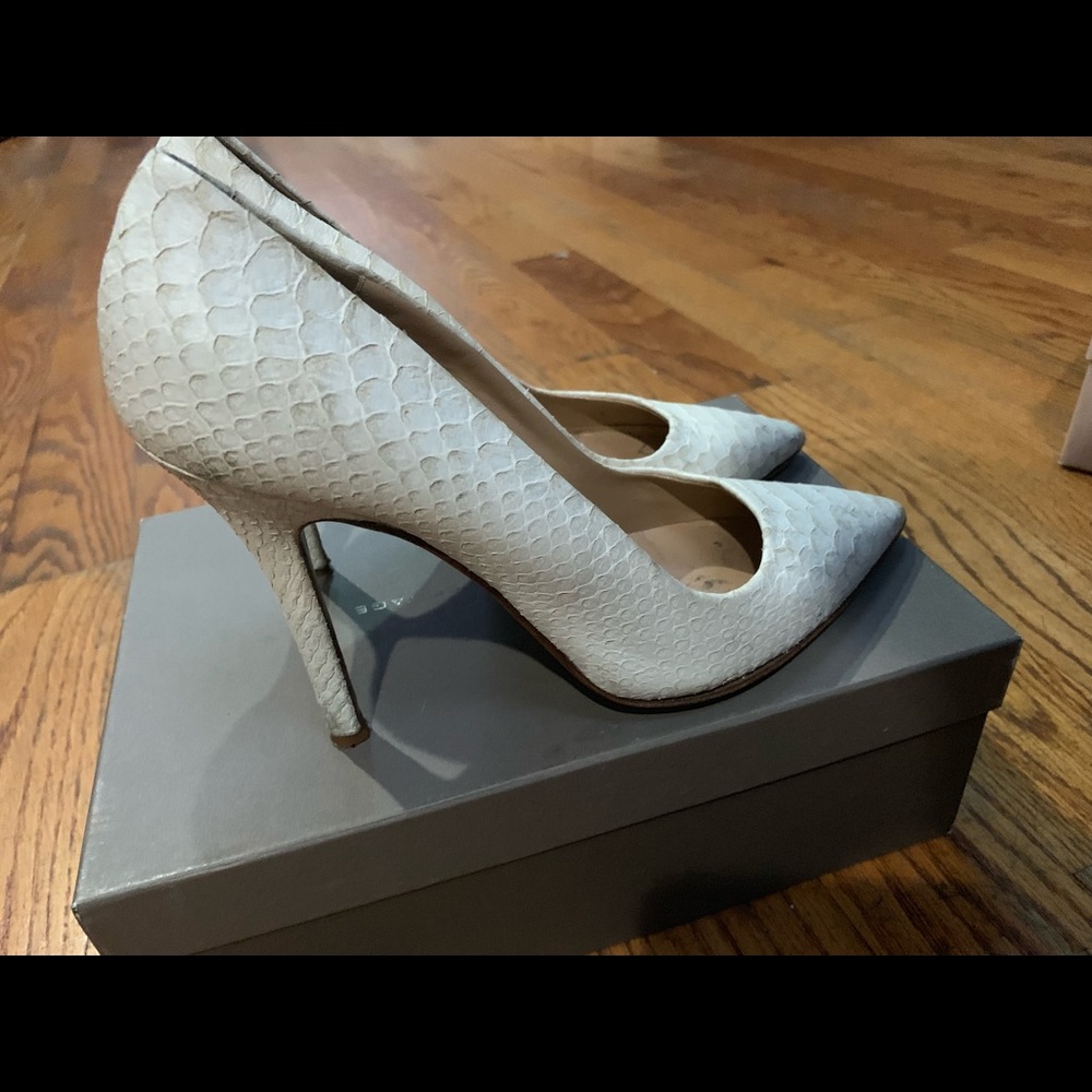 White Python Heels - image 3